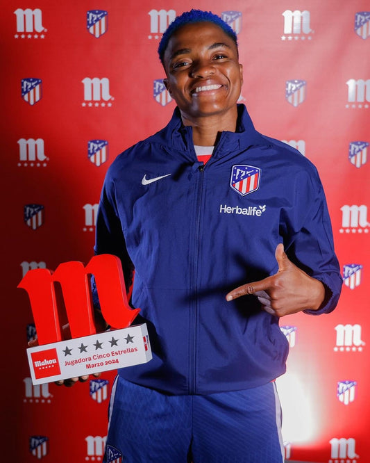 Atletico de Madrid Femenino's best player: Rasheedat Ajibade wins March award