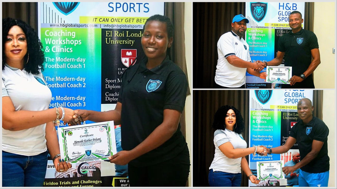 Making a Difference: Football Coaching Workshop Sponsored by Rasheedat Ajibade