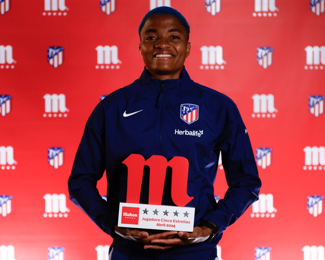 Rasheedat Ajibade secures Atletico Madrid's POTM honour for the third time